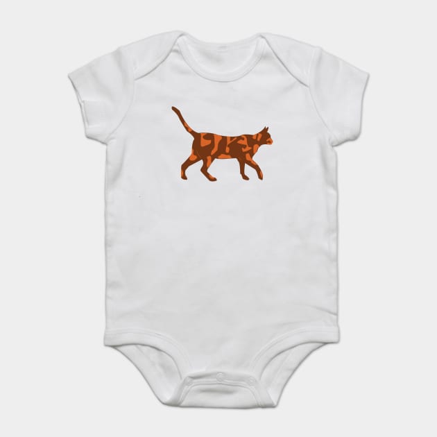 Calico Cat Baby Bodysuit by DickinsonDesign